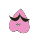 桃とサングラスタンプ（個別スタンプ：13）
