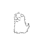 もぬもぬの犬（個別スタンプ：6）