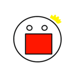 簡単な丸（個別スタンプ：3）