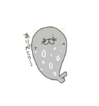 ゼニガタアザラシのスタンプ（個別スタンプ：4）
