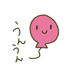 フワフワ会話するスタンプ（個別スタンプ：4）