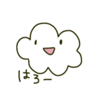 フワフワ会話するスタンプ（個別スタンプ：6）