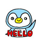 ペンギンちゃんの毎日（個別スタンプ：1）