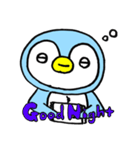 ペンギンちゃんの毎日（個別スタンプ：3）