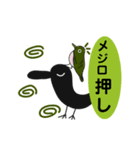 カラスのお知らせ7（個別スタンプ：8）