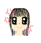 にっこり男女（個別スタンプ：1）