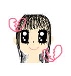 にっこり男女（個別スタンプ：3）