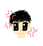にっこり男女（個別スタンプ：7）