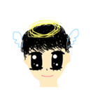 にっこり男女（個別スタンプ：8）