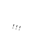 シンプルに使える文字2（個別スタンプ：23）