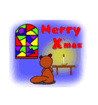 ポン太のクリスマス（個別スタンプ：1）