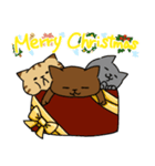 ねこねこメリークリスマス！（個別スタンプ：8）