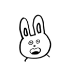 はじめての、うさぎ。（個別スタンプ：16）