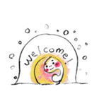 時々手が出るオタマジャクシ＜冬の日常編>（個別スタンプ：16）