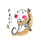 時々手が出るオタマジャクシ＜冬の日常編>（個別スタンプ：18）