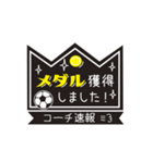 【業務連絡】サッカー／コーチ（個別スタンプ：11）