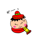 可愛いあいさつ第二弾冬編（個別スタンプ：2）