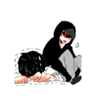 病み少年と単眼くん（個別スタンプ：29）