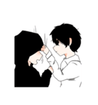 病み少年と単眼くん（個別スタンプ：30）