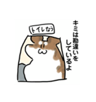 自由気ままハムム（個別スタンプ：9）