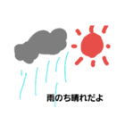 今日の天気予報（個別スタンプ：12）