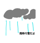 今日の天気予報（個別スタンプ：15）