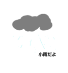 今日の天気予報（個別スタンプ：16）