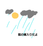 今日の天気予報（個別スタンプ：37）