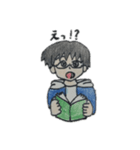 学くん高一くんみさきちゃん（個別スタンプ：5）