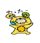 つぎはぎバードとコボちゃん（個別スタンプ：23）