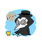 ペストマスク医師（個別スタンプ：25）