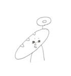 真顔で煽るパン（個別スタンプ：17）