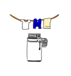 昭和な感じのイラストスタンプ（個別スタンプ：6）