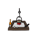 昭和な感じのイラストスタンプ（個別スタンプ：19）