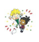 テオとチーロとなかまたち（個別スタンプ：4）