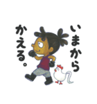 テオとチーロとなかまたち（個別スタンプ：16）