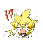 鏡音リンと鏡音レンの日常用スタンプ（個別スタンプ：1）