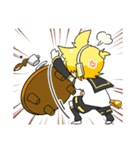 鏡音リンと鏡音レンの日常用スタンプ（個別スタンプ：18）