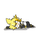 鏡音リンと鏡音レンの日常用スタンプ（個別スタンプ：27）