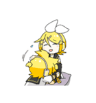 鏡音リンと鏡音レンの日常用スタンプ（個別スタンプ：31）