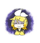 鏡音リンと鏡音レンの日常用スタンプ（個別スタンプ：33）