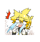 鏡音リンと鏡音レンの日常用スタンプ（個別スタンプ：37）