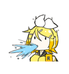 鏡音リンと鏡音レンの日常用スタンプ（個別スタンプ：38）