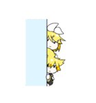 鏡音リンと鏡音レンの日常用スタンプ（個別スタンプ：39）