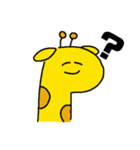 ぎんぎのかわいいきりんさん。（個別スタンプ：1）