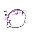 ラベンダー担当のあざらしさん（個別スタンプ：10）
