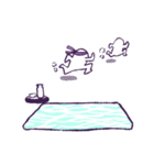 ラベンダー担当のあざらしさん（個別スタンプ：29）