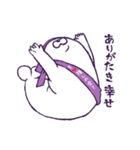 ラベンダー担当のあざらしさん（個別スタンプ：33）