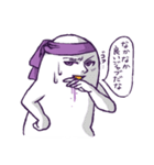 ラベンダー担当のあざらしさん（個別スタンプ：39）