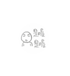 日常の坊主頭マン（個別スタンプ：6）